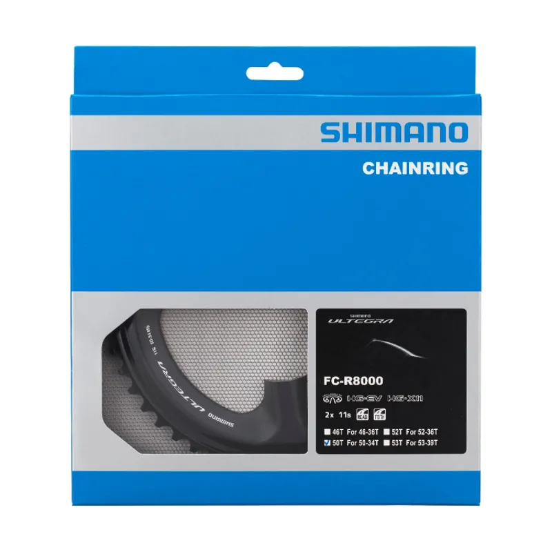 SHIMANO FC-R8000 CHAINRING 50T 50T-MS for 50-34T IN GREY-1
